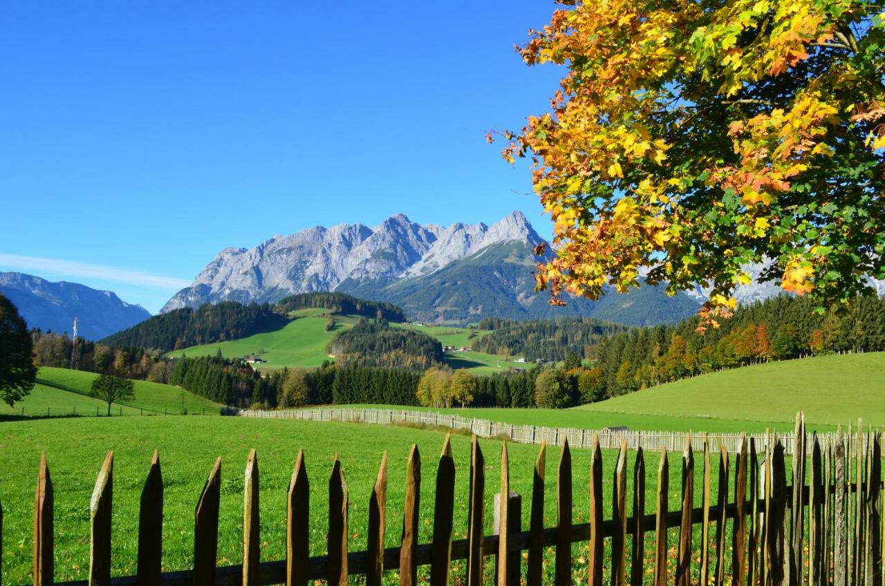 Appartement Althuber Eben Im Pongau Exteriör bild