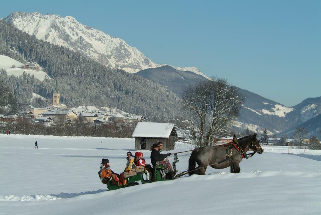 Appartement Althuber Eben Im Pongau Exteriör bild